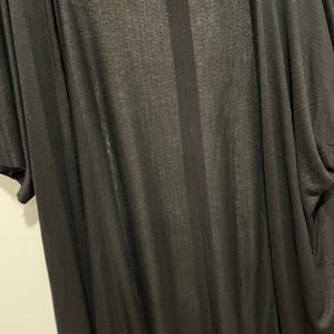 Kerisma black sheer jacket, wrap